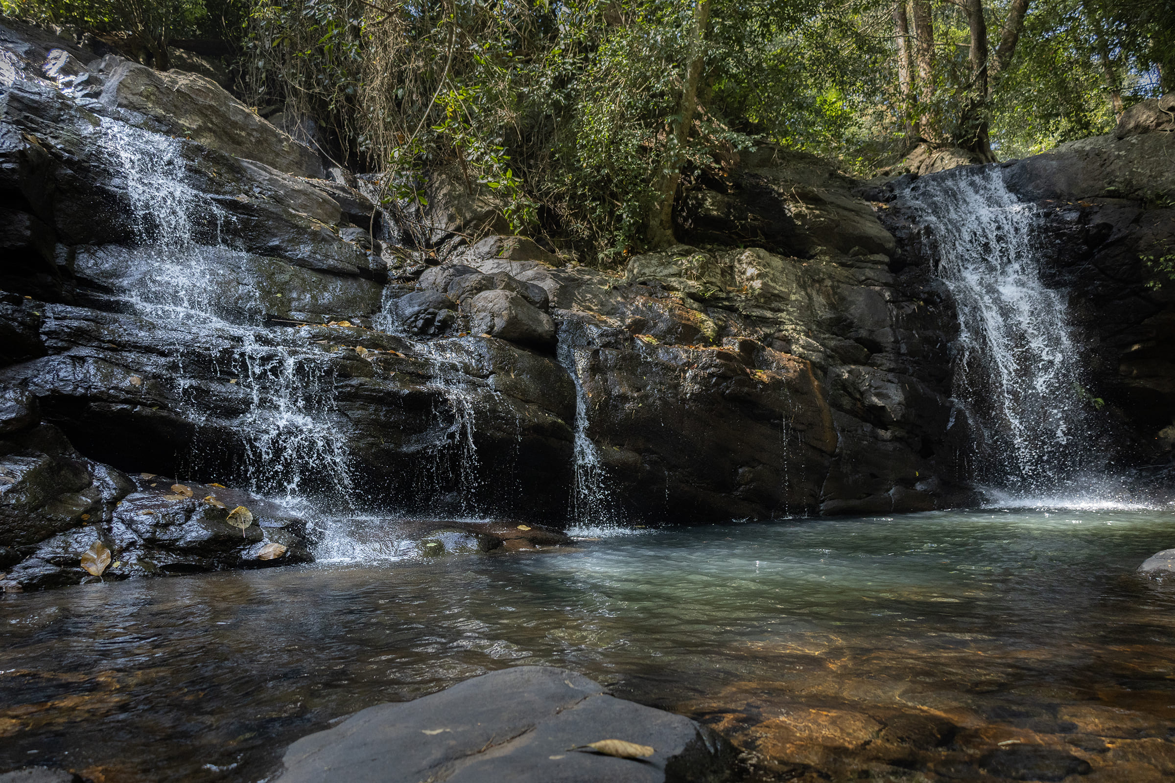 Fountain and creek